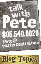 talk with Pete, blog topics signs