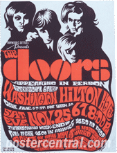 Door concert poster