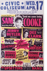 Sam Cooke Retro Style Gig Poster Art